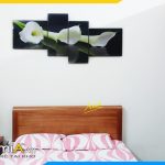 Hình ảnh Bộ tranh hoa Zum treo tường phòng ngủ đẹp phía trên đầu giường AmiA 243