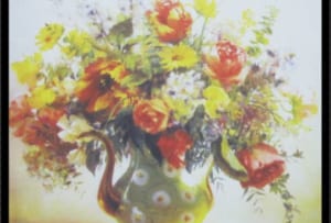 tranh in canvas binh hoa phu quy