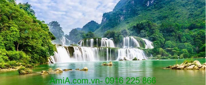 5 mẫu tranh phong cảnh đẹp nhất Việt Nam- Amia Hà Nội
