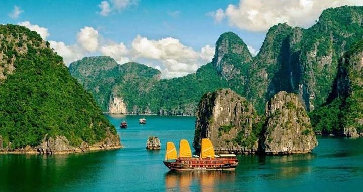 tranh phong canh Vinh Ha Long