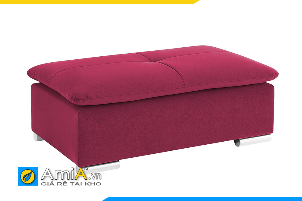 sofa đôn dài màu đỏ AmiA 20971