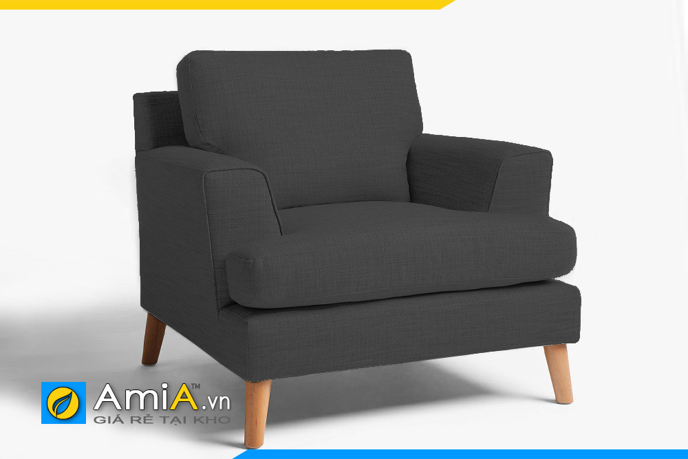 ghế sofa đơn bọc nỉ vải AmiA 20918