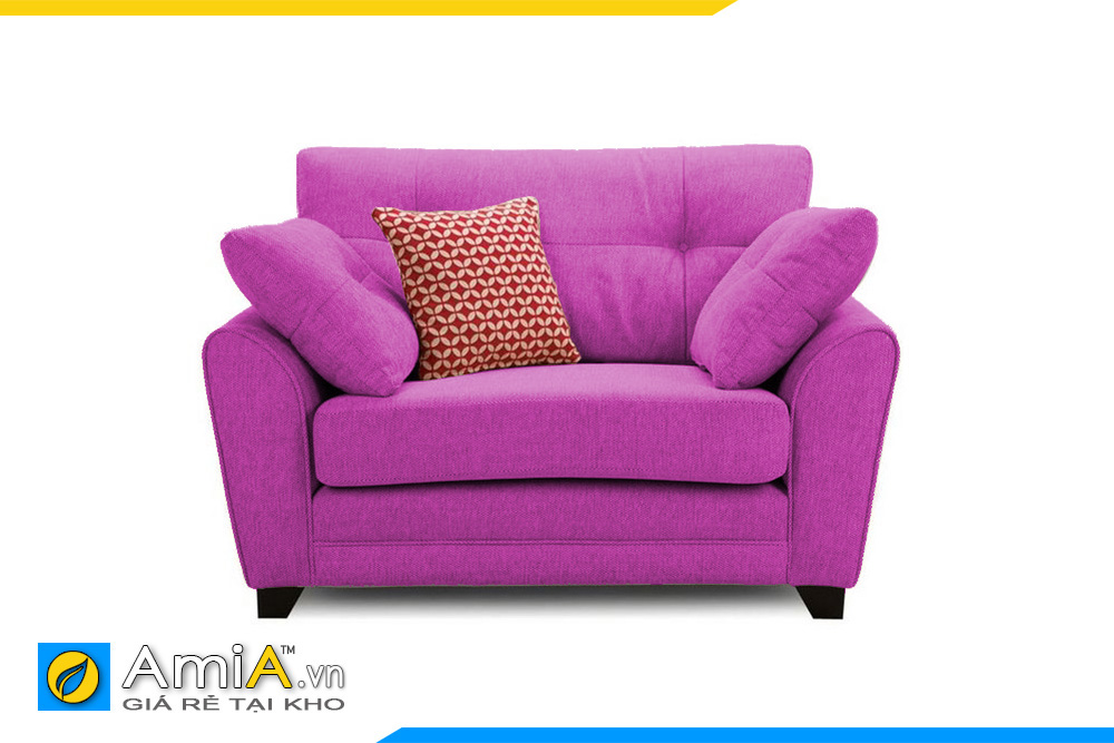 sofa 1 chỗ ngồi màu tím AmiA 20023