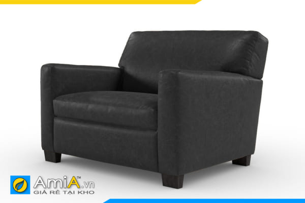 ghế sofa đơn đẹp màu đen AmiA 20906