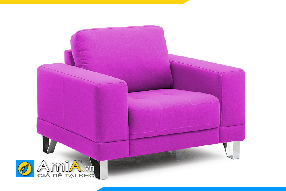 sofa đơn 1 chỗ màu tím