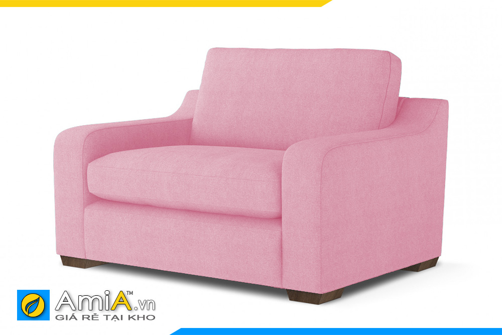 Sofa màu hồng 1 chỗ ngồi