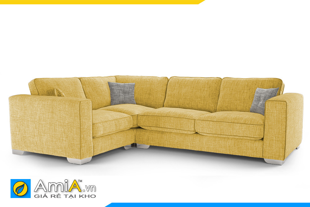 Ghế sofa màu vàng nhạt AmiA 20043