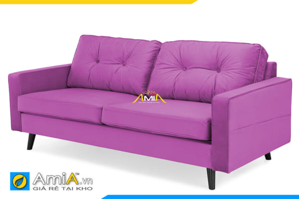 ghế sofa mini đẹp màu tím AmiA 20213