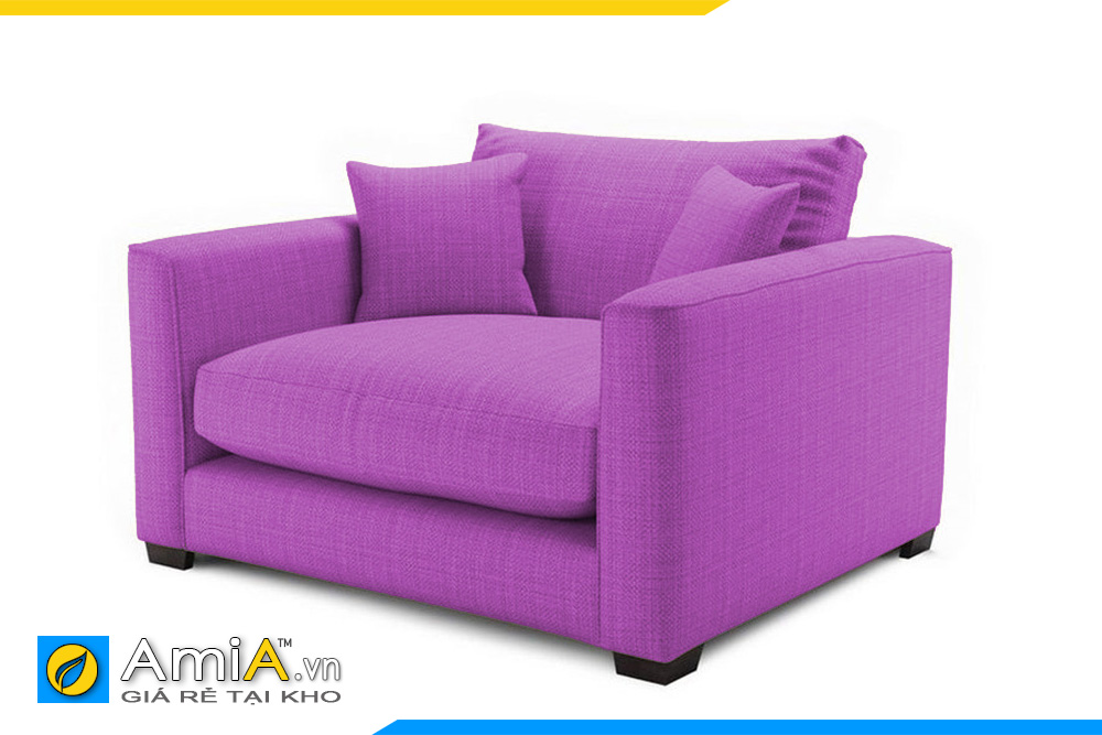 sofa màu tím đẹp nhỏ xinh AmiA 20031
