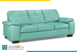 Sofa da đẹp màu xanh ngọc