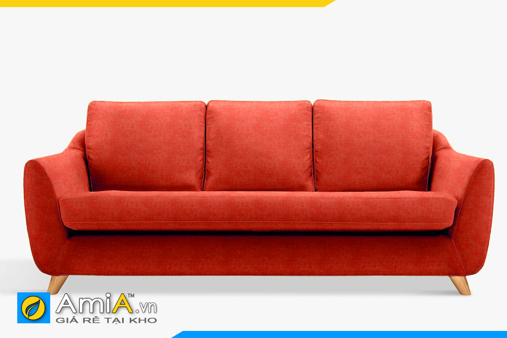 sofa màu đỏ kiểu văng