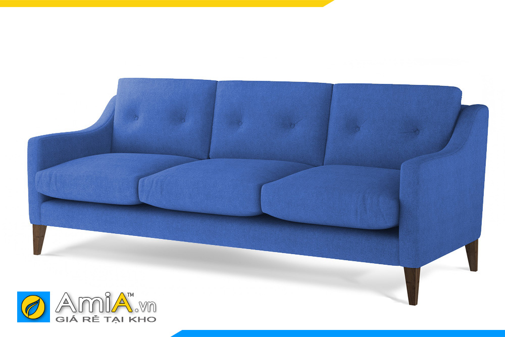 ghế sofa nhỏ màu xanh nước biển AmiA 20096
