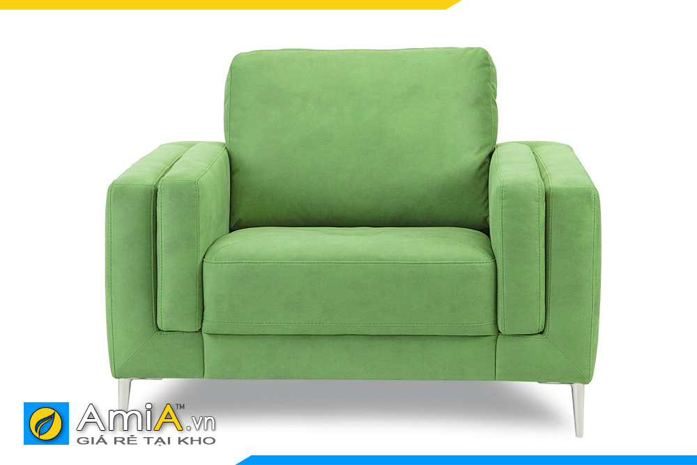 ghế sofa đơn đẹp màu xanh AmiA 20907