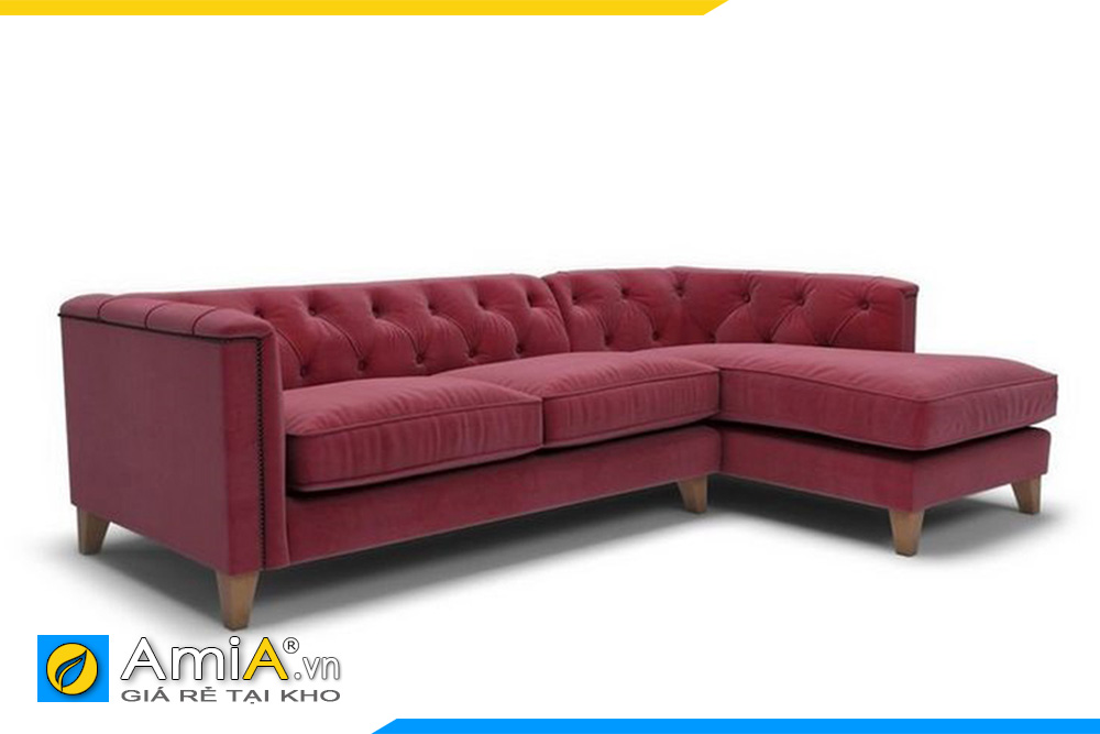 hình ảnh sofa màu đỏ tân cổ điển