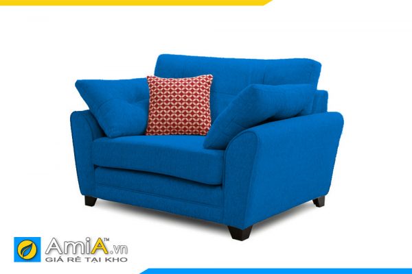 sofa 1 chỗ ngồi màu xanh dương