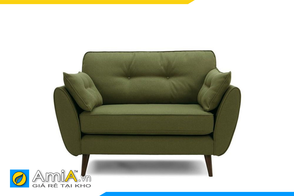 sofa đẹp màu xanh lục AmiA 20025