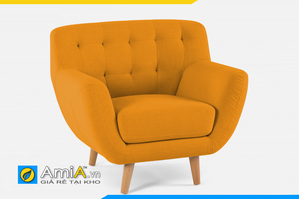 ghế sofa đơn màu vàng AmiA 20929