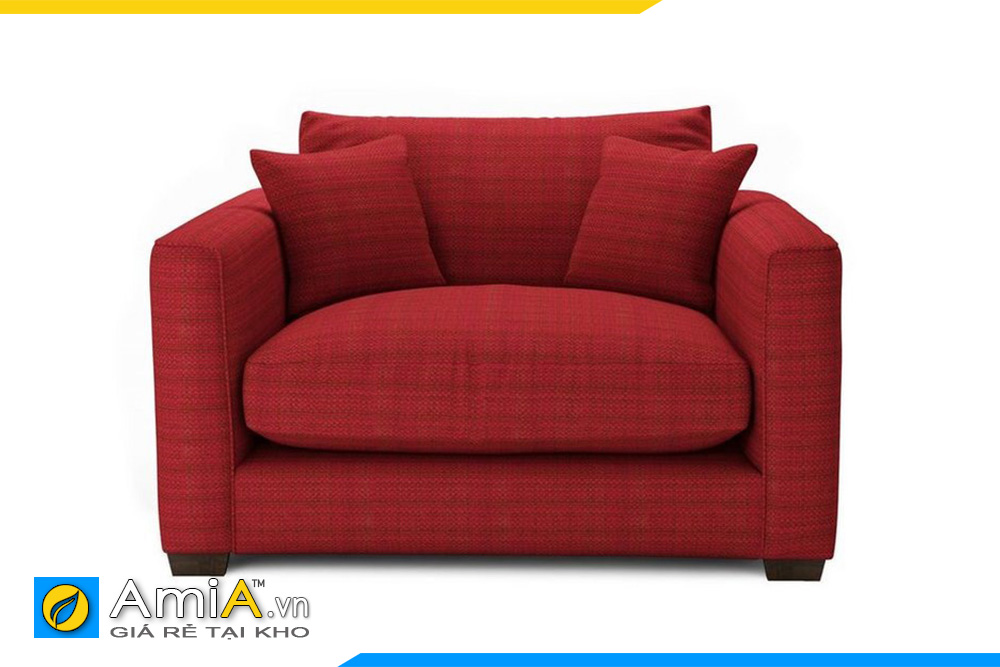 sofa phòng ngủ màu đỏ