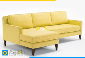 sofa màu vàng sang trọng