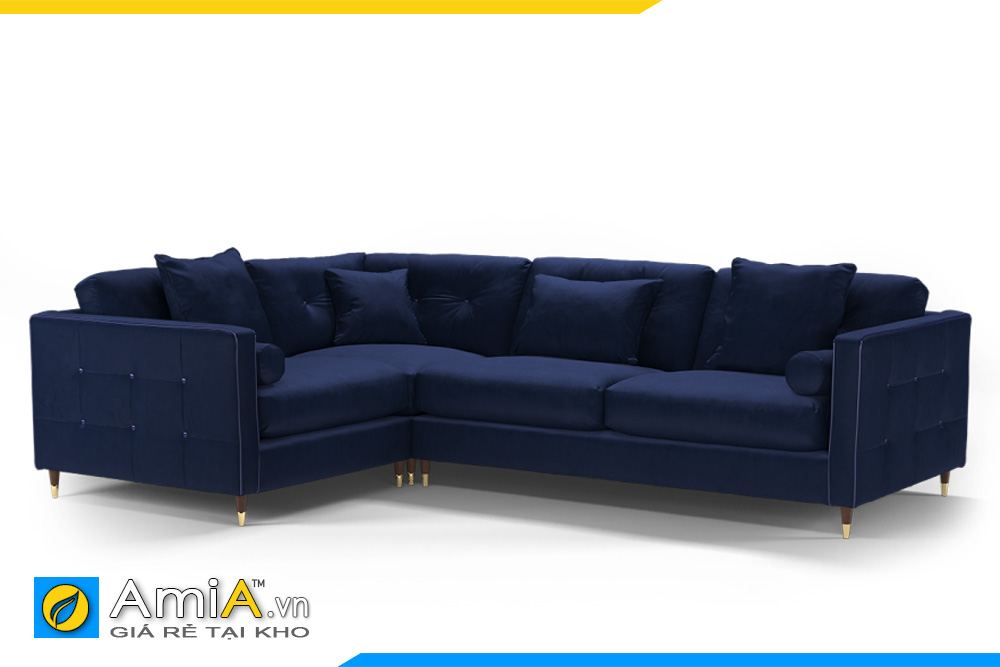 sofa màu xanh đen AmiA 20036