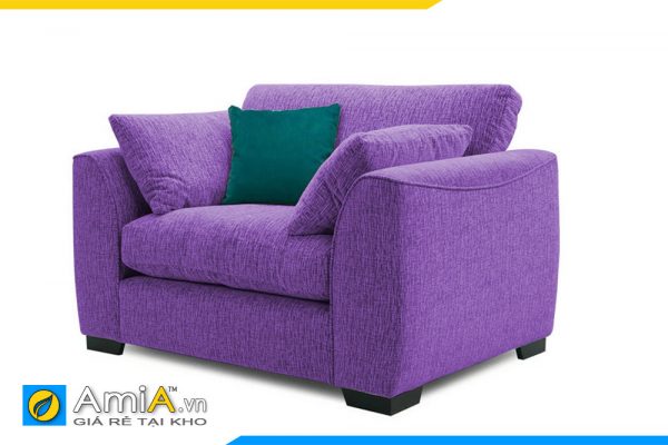 sofa phòng ngủ nữ giới màu tím
