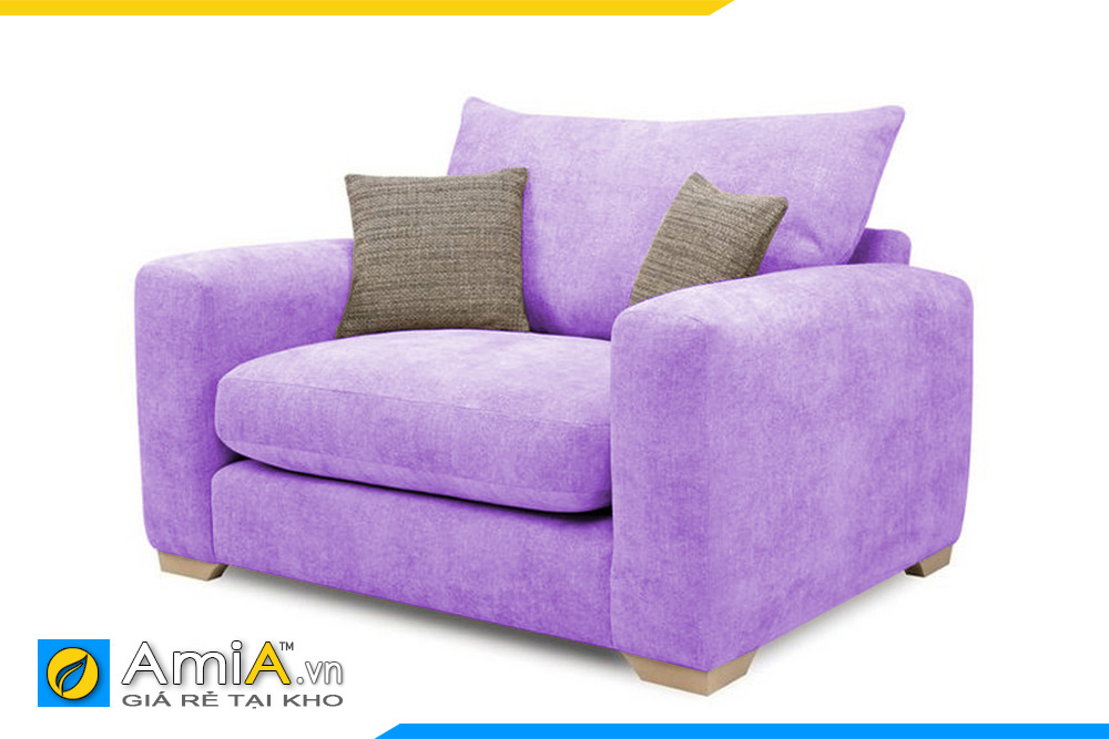 sofa phòng ngủ màu tím AmiA 20029