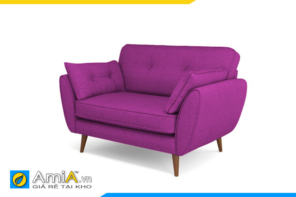 ghế sofa phòng ngủ màu tím
