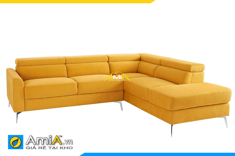 sofa phòng khách giá rẻ màu vàng