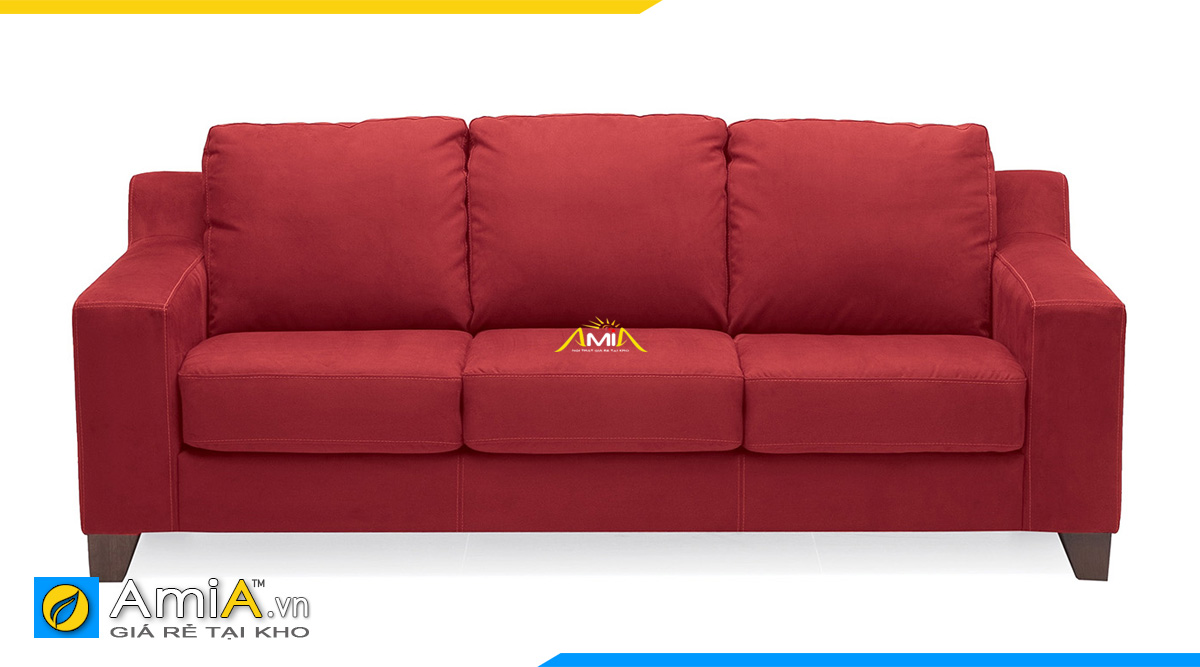 ghế sofa văng màu đỏ rẻ đẹp
