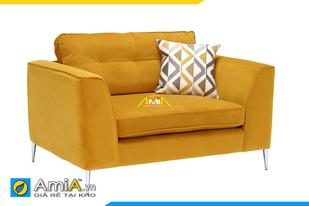 sofa 1 chỗ ngồi màu vàng
