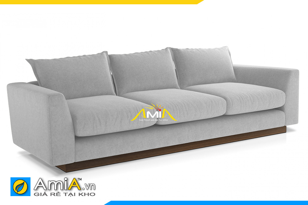 Mẫu sofa văng nỉ đẹp cho phòng khách hiện đại SFN156