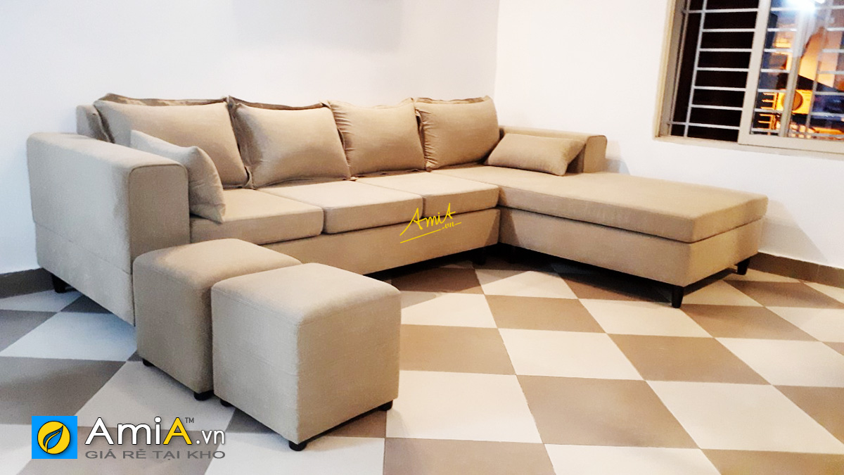 Hình ảnh thực tế đóng sofa theo yêu cầu tại xưởng AmiA