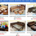 mua sofa gỗ online