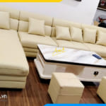 Hình ảnh thực tế sofa làm theo yêu cầu cho phòng khách rộng