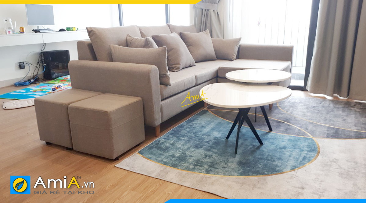 Hình ảnh thực tế sofa hiện đại cho phòng khách rộng