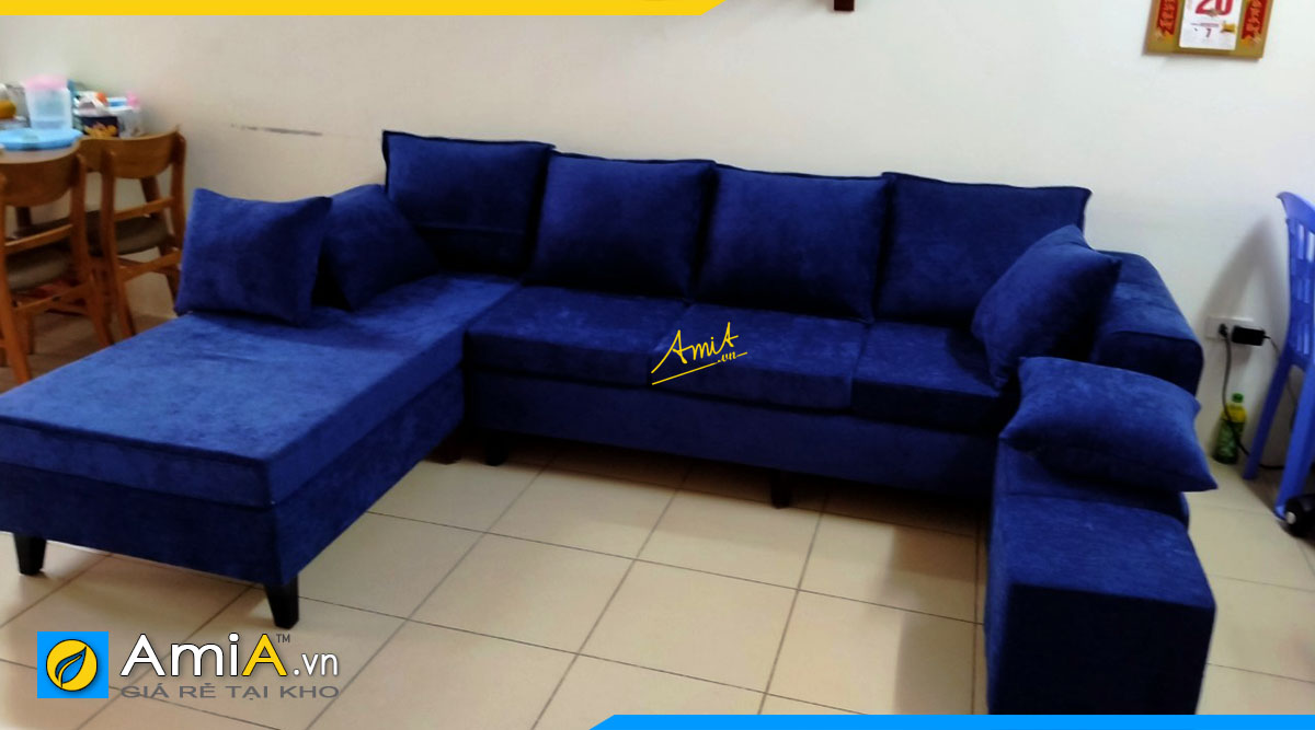 Hình ảnh thực tế sofa cho phòng khách rộng AmiA