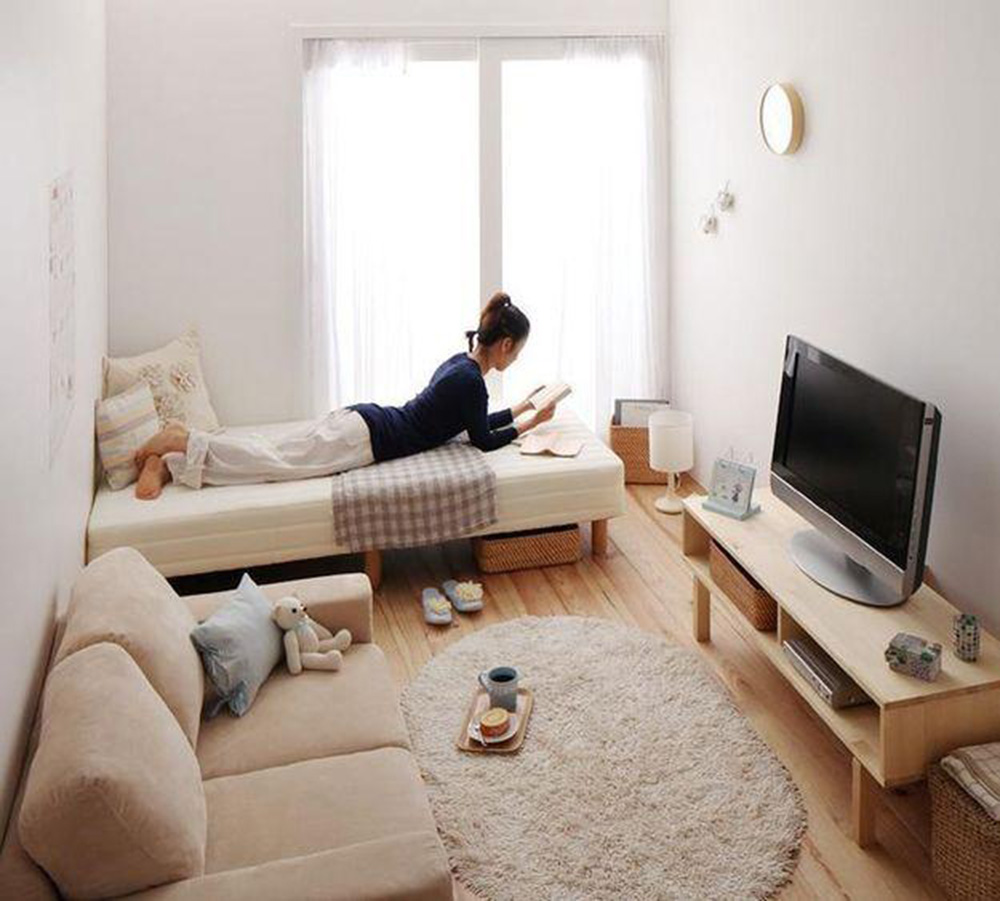 sofa văng đẹp cho phòng khách nhỏ hẹp
