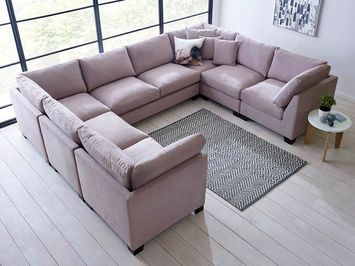 sofa góc hiện đại phòng khách