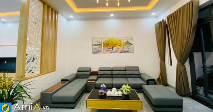 Sofa góc chữ L là một trong những lựa chọn tối ưu cho không gian phòng khách của bạn. Với thiết kế hiện đại và linh hoạt, nó sẽ mang đến sự tiện nghi và thoải mái cho những lúc thư giãn.