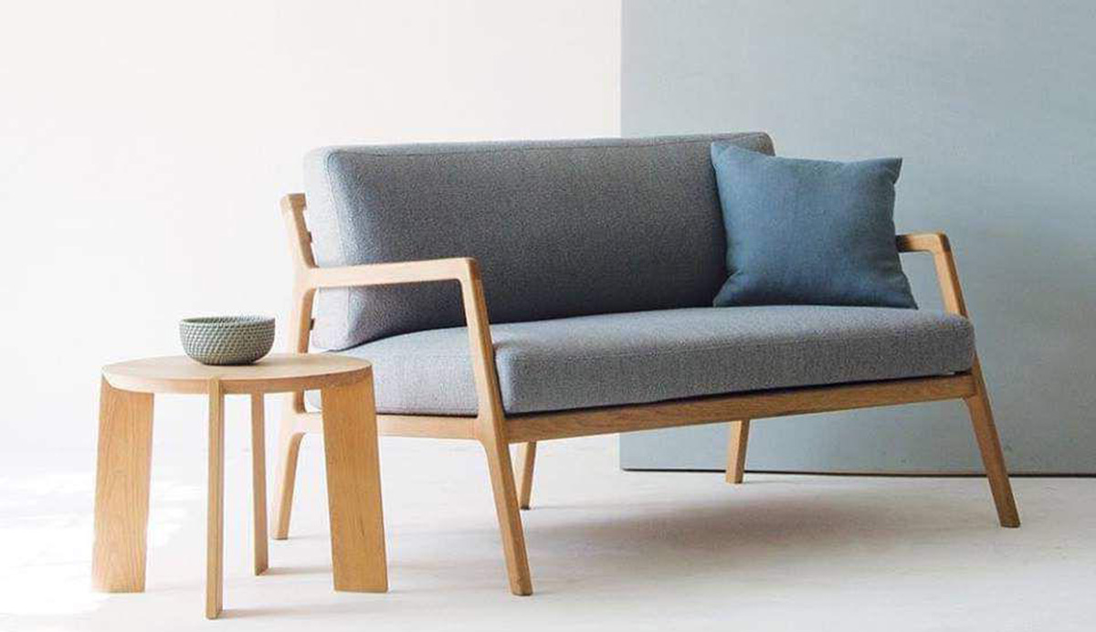 sofa đôi 2 chỗ ngồi đơn giản, hiện đại cho phòng ngủ