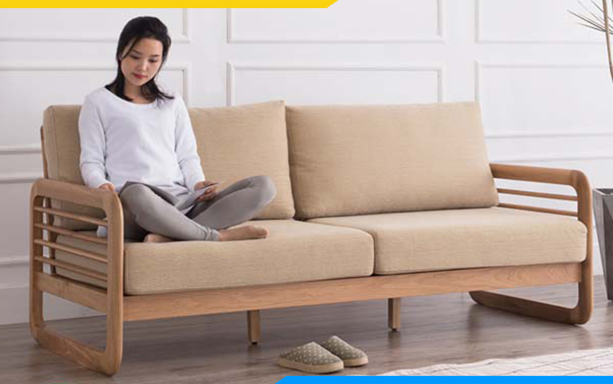 20+ Mẫu ghế sofa gỗ cho phòng ngủ đẹp nhỏ gọn, tiện lợi nhất 2021