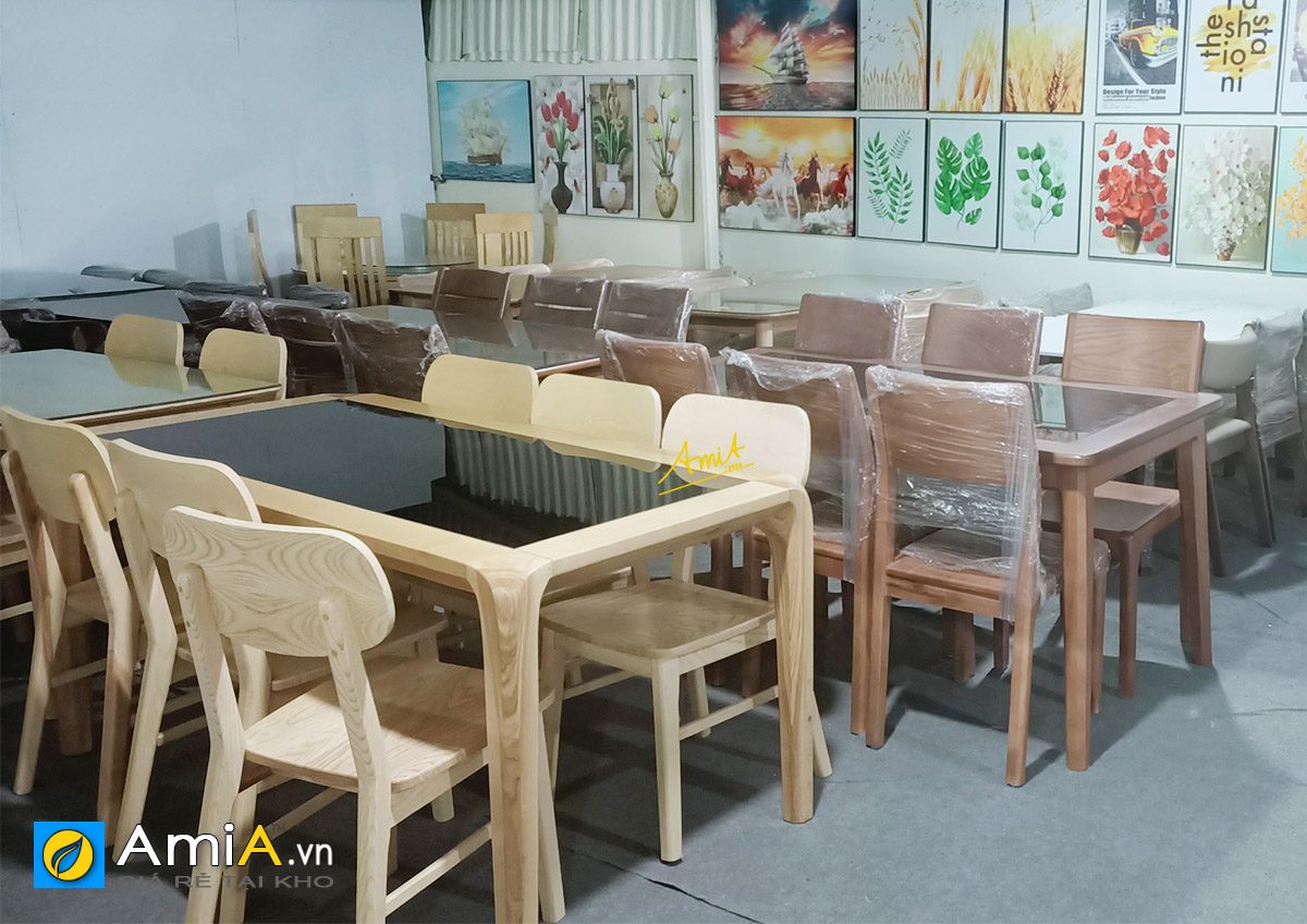 Hình ảnh Cửa hàng bán bàn ghế ăn gỗ sồi đẹp giá rẻ tại Hà Nội