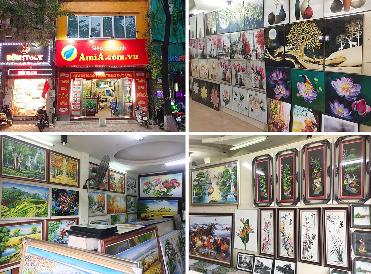 Hình ảnh Cửa hành bán tranh treo tường đẹp giá rẻ tại Hà Nội cực nhiều mẫu sẵn