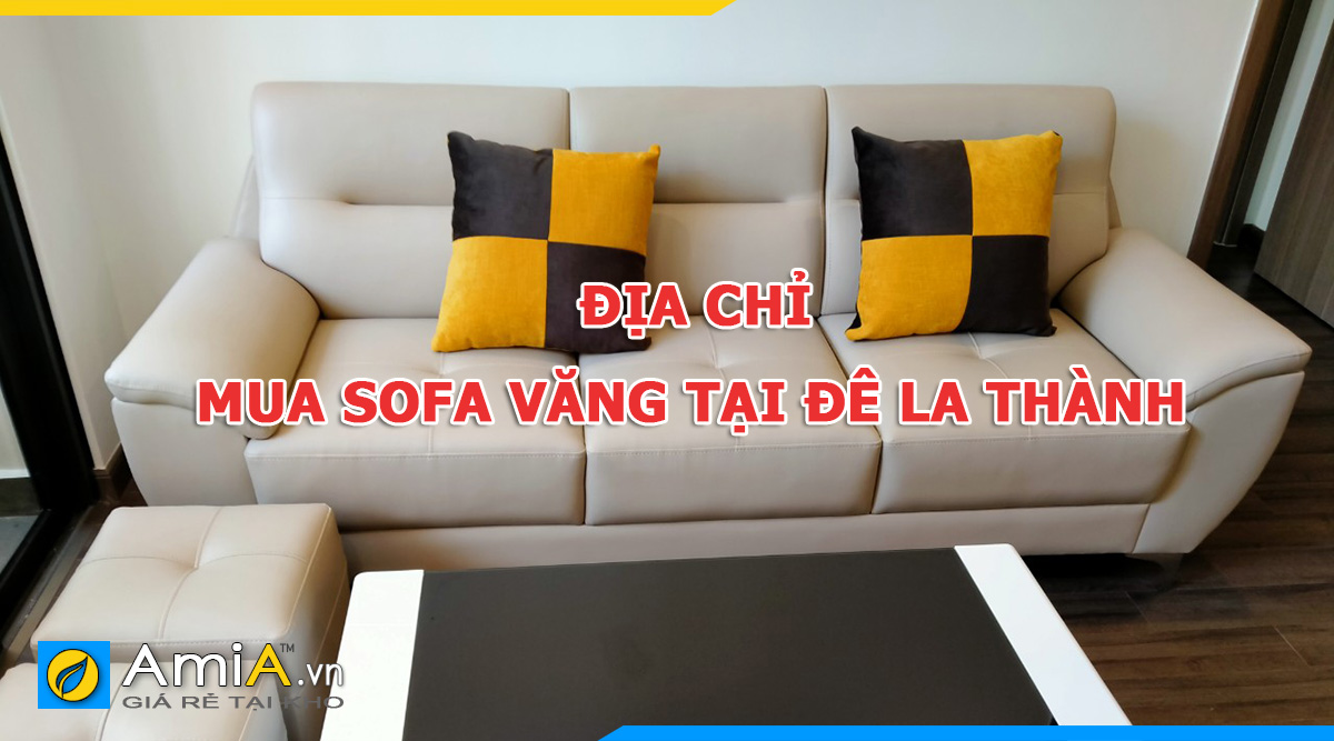 Sofa văng Đê La Thành: Nếu bạn đang tìm kiếm một chiếc ghế sofa thoải mái để thư giãn trong không gian sống của mình, hãy trải nghiệm ngay Sofa văng Đê La Thành. Sản phẩm với thiết kế đơn giản và tinh tế, sẽ mang đến cho bạn cảm giác thoải mái và thư giãn mỗi khi ngồi trên đó. Với Sofa văng Đê La Thành, bạn sẽ có một không gian sống ấm cúng và hiện đại.