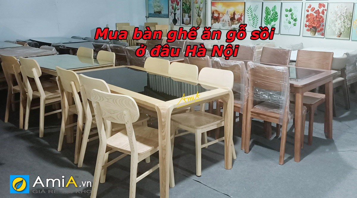 hinh anh cac mau ban ghe an go soi dep