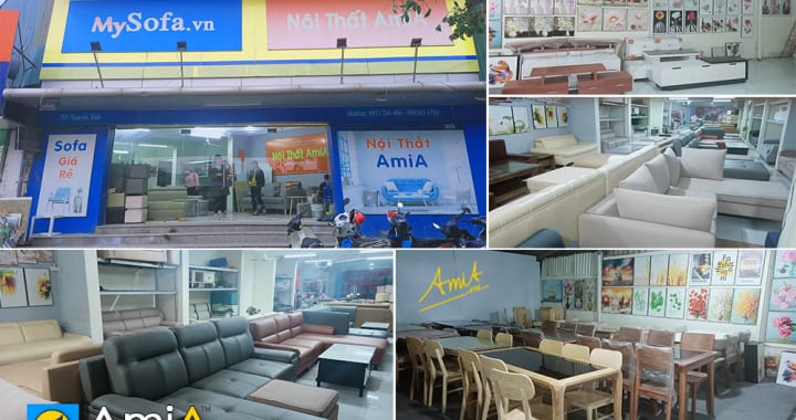Cửa hàng nội thất AmiA với đa dạng mặt hàng nội thất