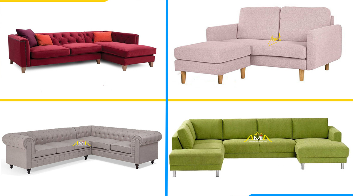 Nhận đóng sofa góc theo yêu cầu về mọi màu sắc, kiểu dáng, kích thước