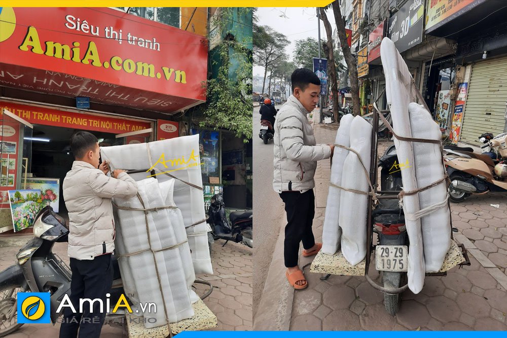 Siêu thị tranh AmiA nhận giao hàng tại Hà Nội và trên toàn quốc - AmiA - Nội thất đẹp, Giá rẻ tại Kho