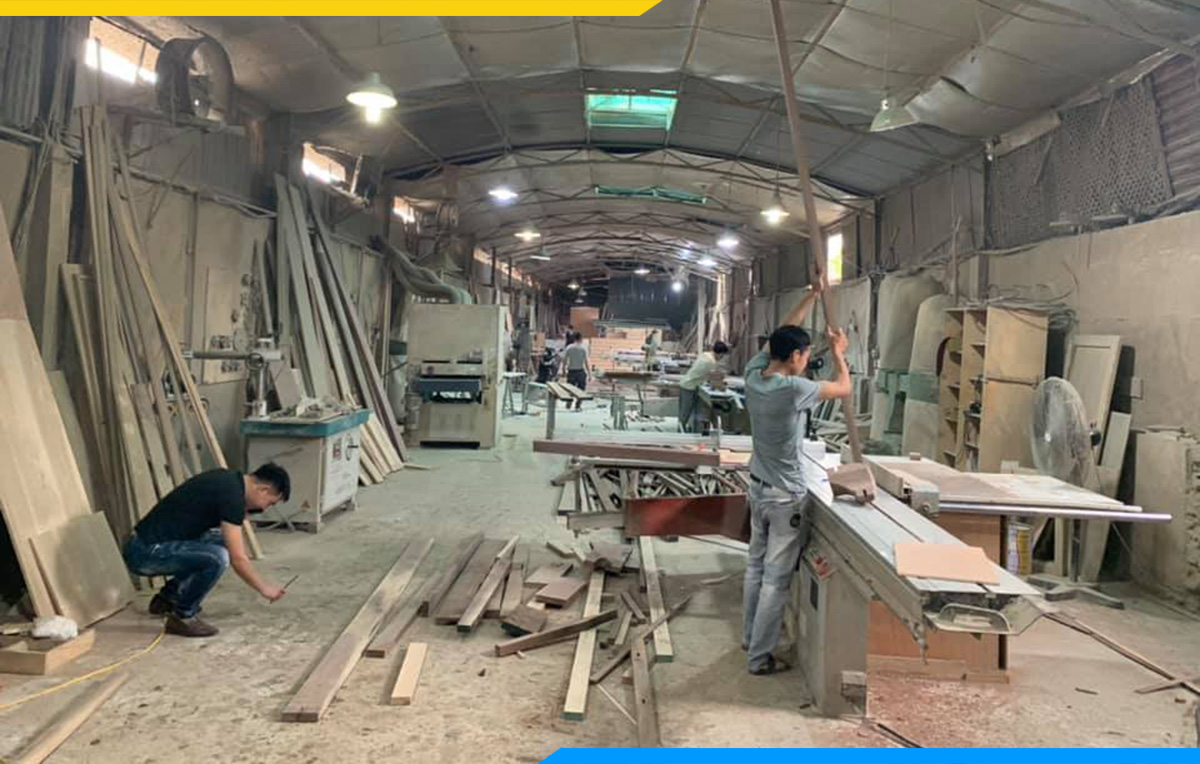 Quy mô lớn của xưởng sản xuất sofa góc đẹp hiện đại Hà Nội