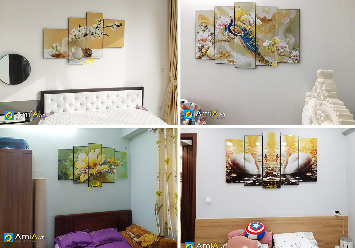 Hình ảnh Các mẫu tranh treo tường phòng ngủ cho người mệnh Kim
